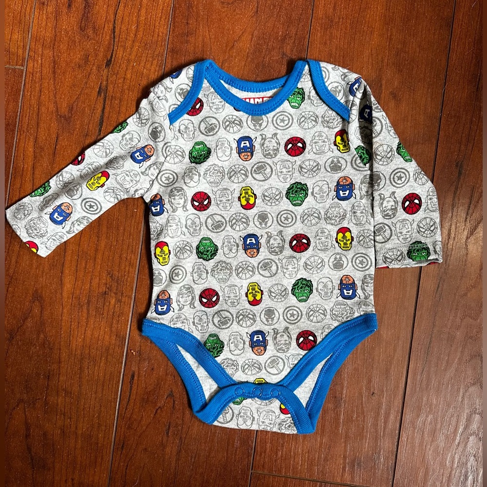 Newborn marvel onesies! New without tags!